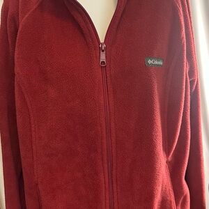 Columbia Red Fleece Jacket